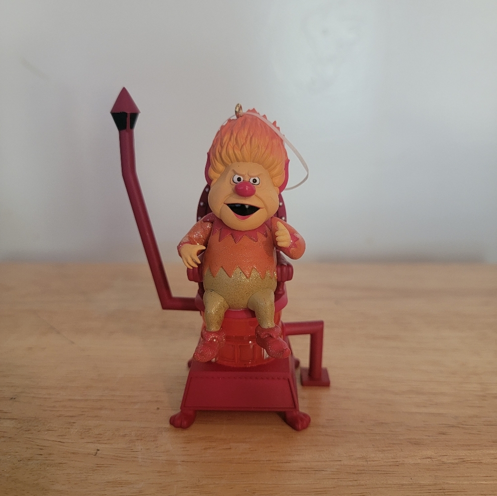 Hallmark Keepsake Ornament 2018 He’s Mr. Heat Miser year without a Santa Claus